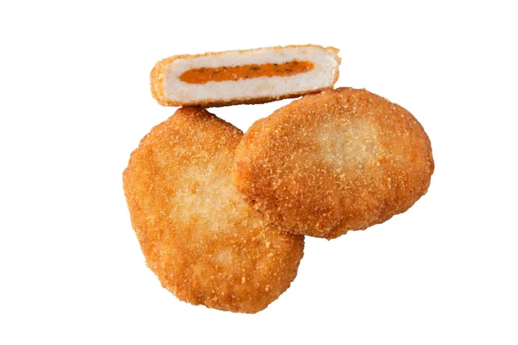 Paneroitu broilerimurekepihvi tomaatti-mozzarellatäytteellä 100 g